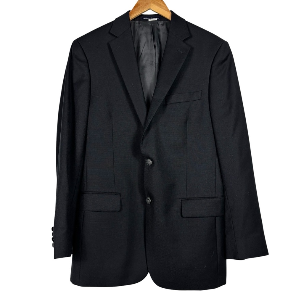Hart Schaffner Marx 1887 Wool Blazer Metal Silver Buttons Men's Size 40R